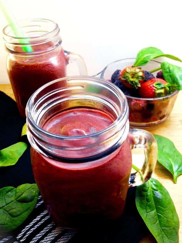 Very Berry Green Smoothie