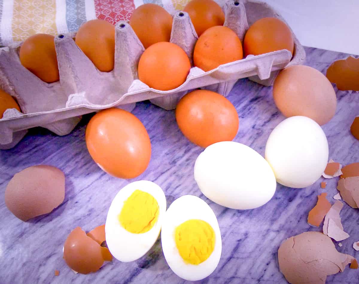 Stackable Egg Steamer Rack for the Instant Pot with easy egg peel trick 