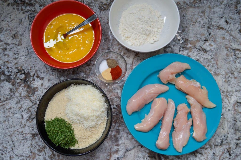 Crispy Chicken Tenders Ingredients