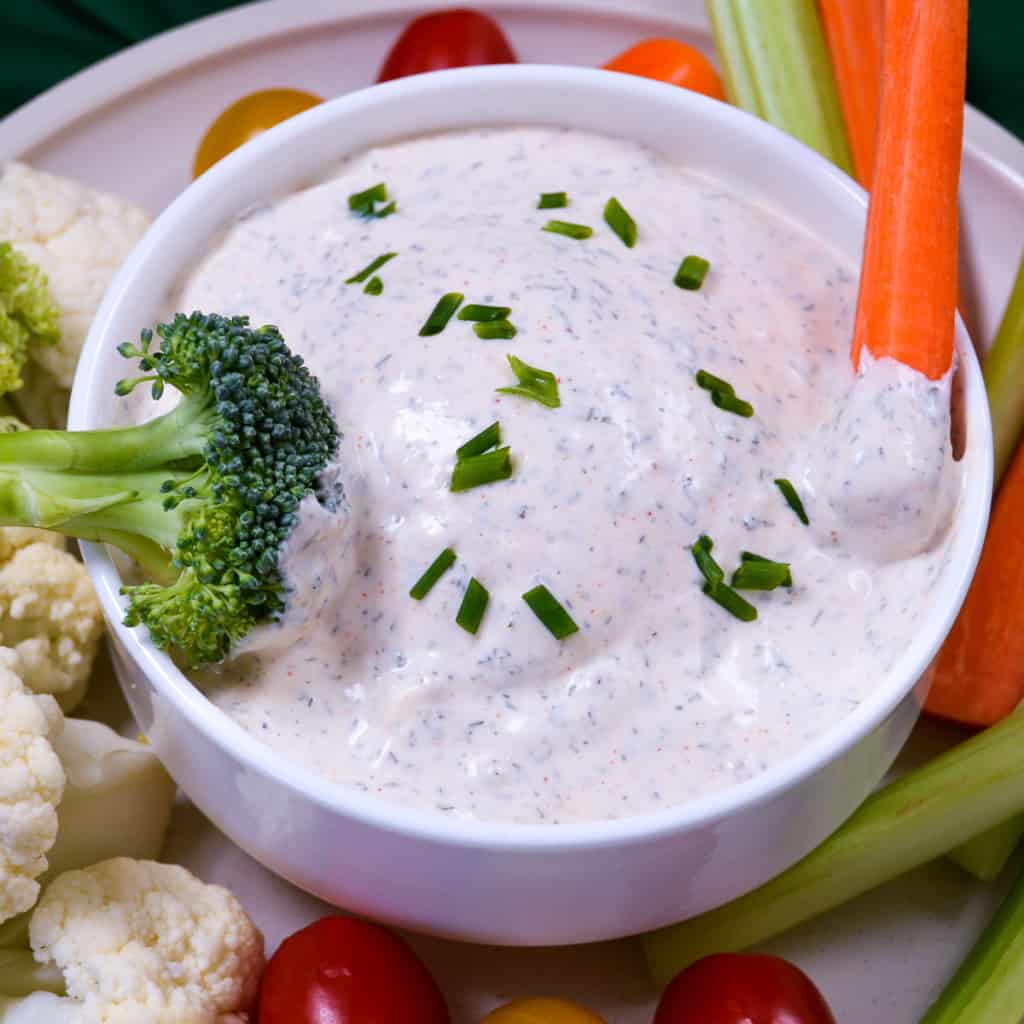 Homemade Buttermilk Ranch Dressing/Dip Whole Made Living