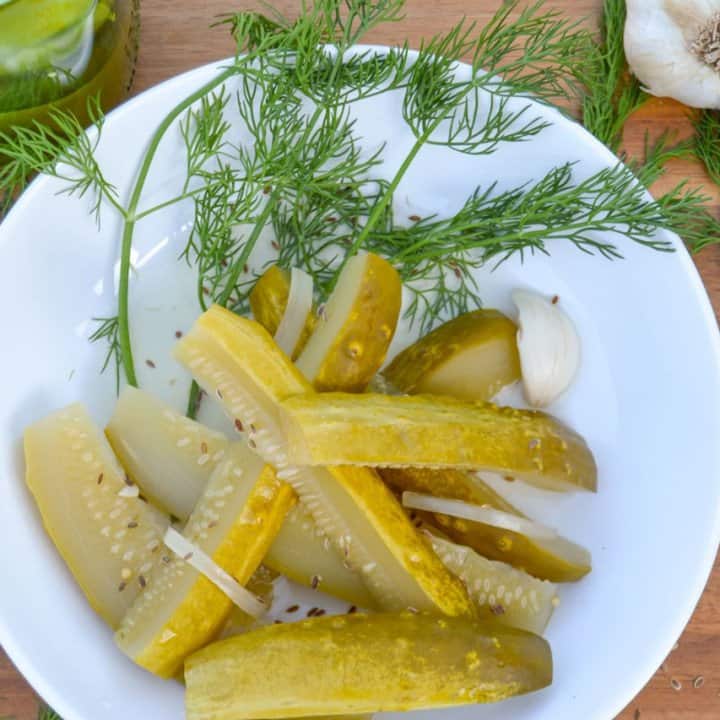 Deli Style Dill Pickles Whole Made Living Deli Style Dill Pickles Whole Made Living