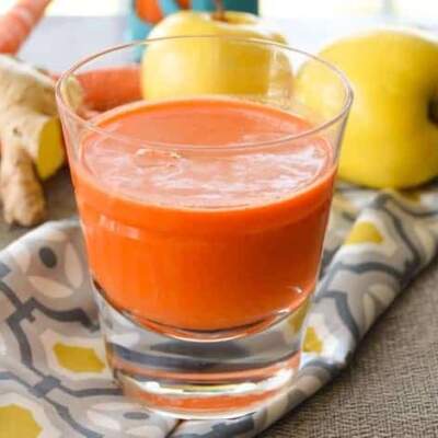 Ginger Carrot Apple Juice