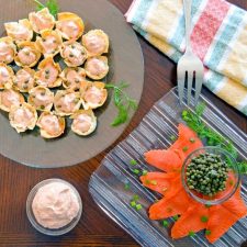 A Big Green Party and Salmon Phyllo Cups – Art of Natural Living