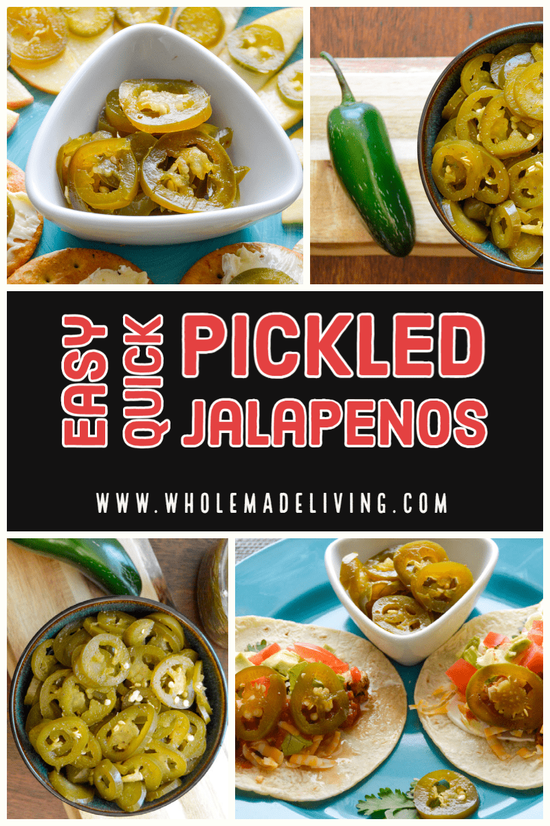 Easy Quick Pickled Jalapenos