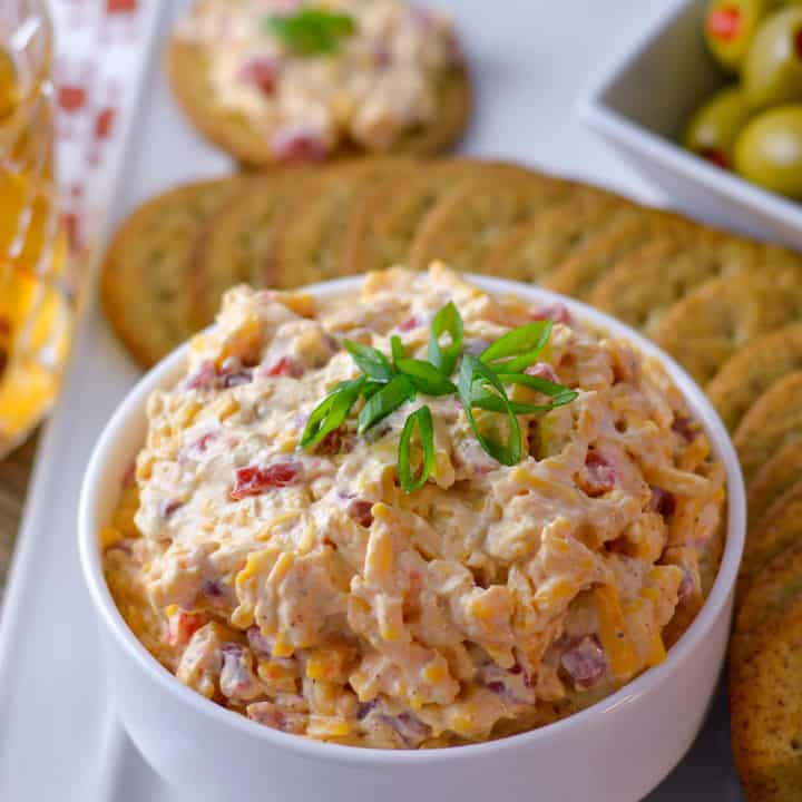 Homemade Southern Pimento Cheese Recipe (SpreadDip) Whole Made Living