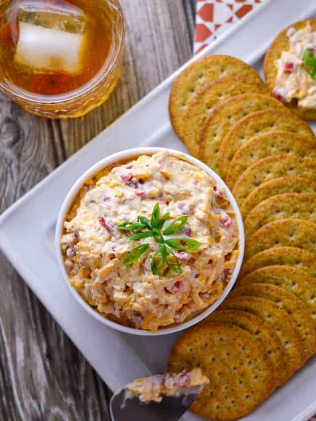 Southern Pimento Cheese Spread (Easy Party/Holiday Appetizer)