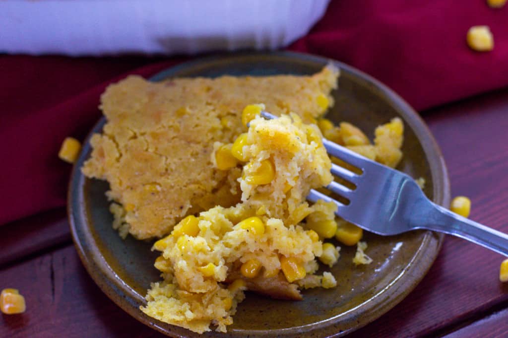 Southern Corn Pudding Casserole (No Jiffy Mix) - Whole Made Living