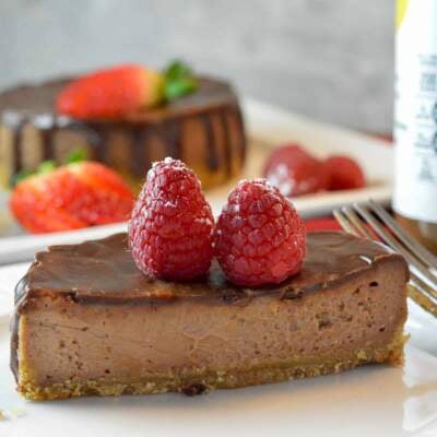Nutella Cheesecake (Mini-4-inch cakes for Sharing)