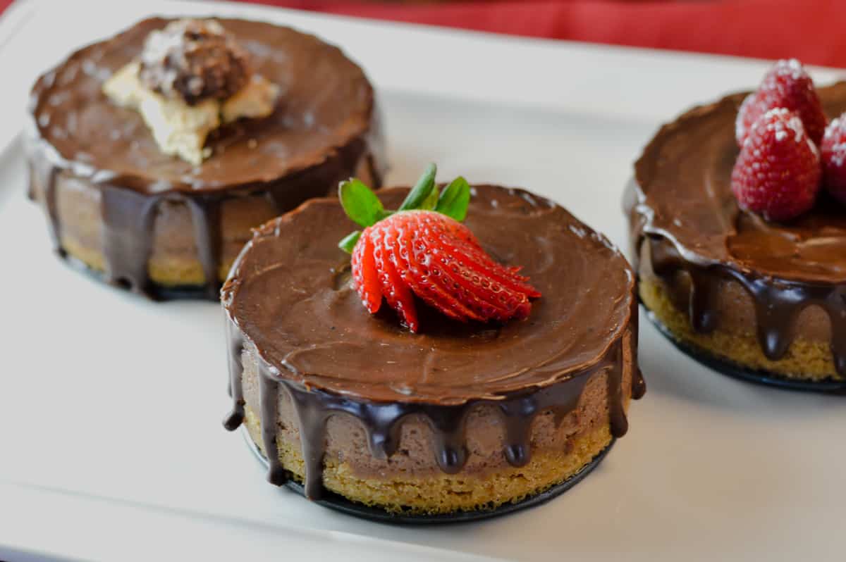 Mini Nutella Cheesecake - Rasa Malaysia