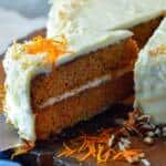 Introducing your new Favorite Party Cake! Amazing Orange-Carrot Cake