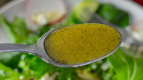 Apple Cider Vinaigrette Salad Dressing Recipe