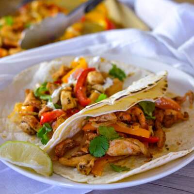 Best Sheet Pan Chicken Fajitas (Marinated)