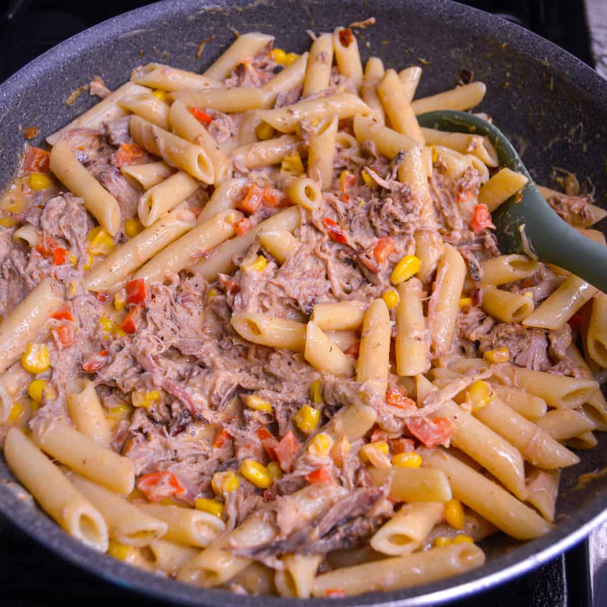 Pork Chop Pasta Recipe, image size:1200x1200